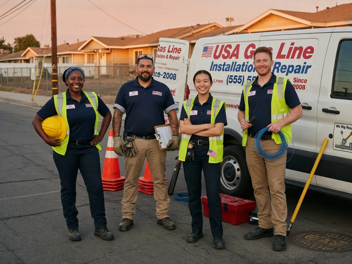 Gas Line Installation company in Wilkesville, OH